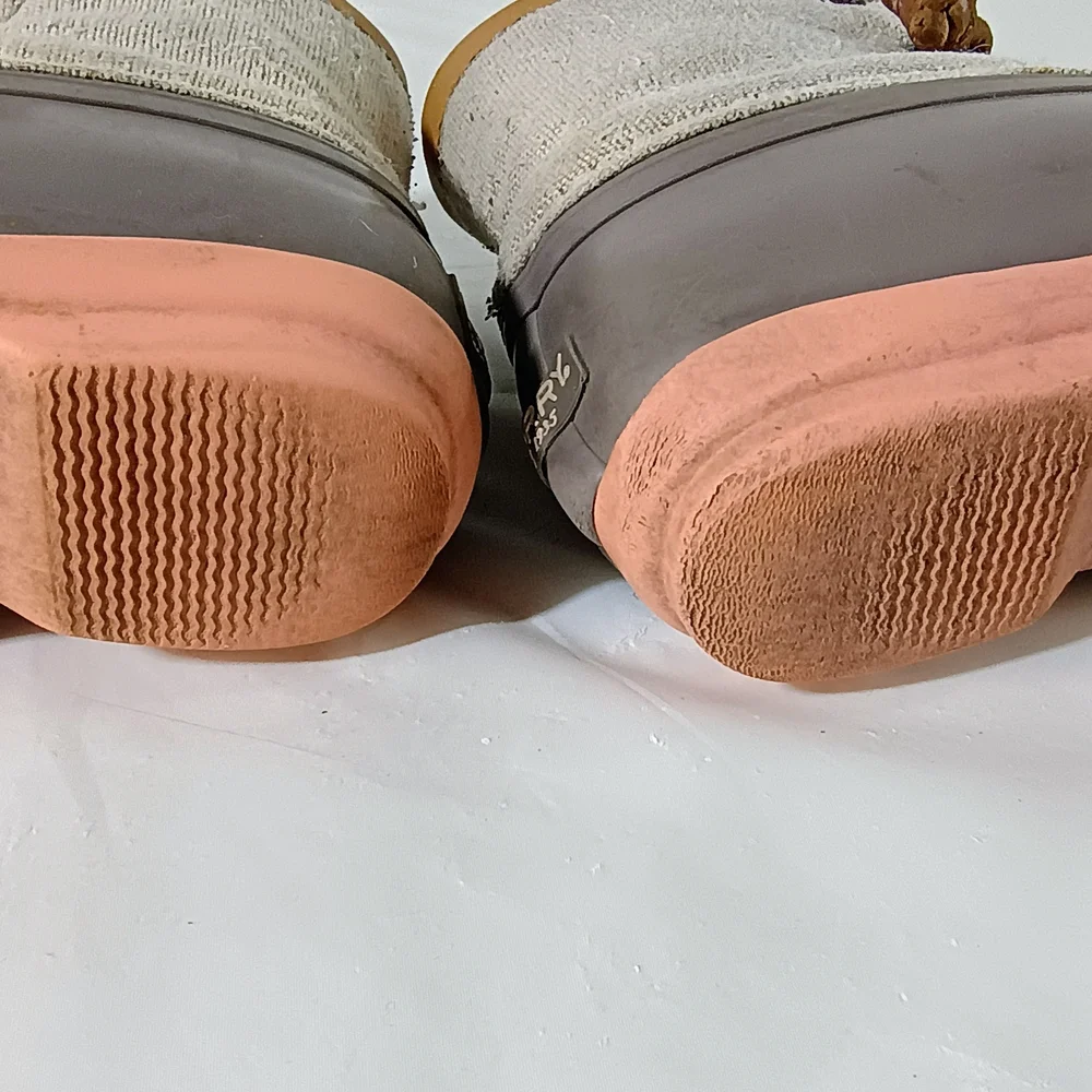 Sperry Kids Brown and Tan Duck Boots